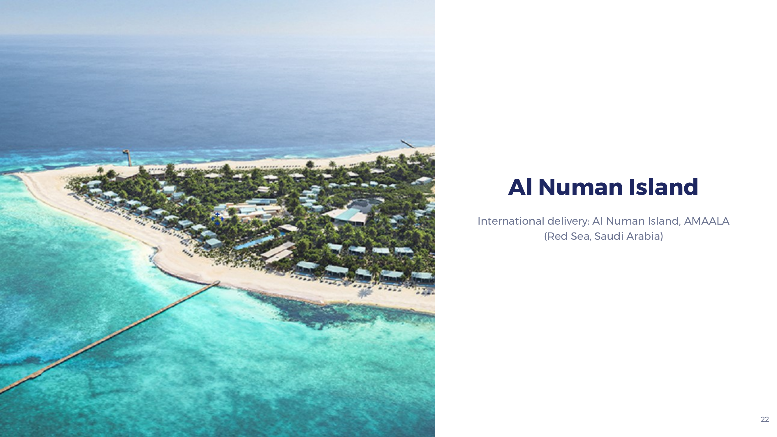Al Numan Island, AMAALA, Red Sea Saudi Arabia aerial view